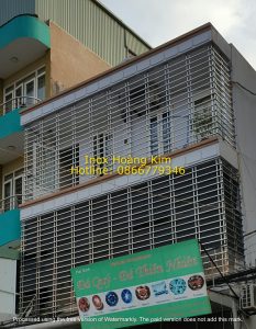 Chuồng cọp inox mẫu 7