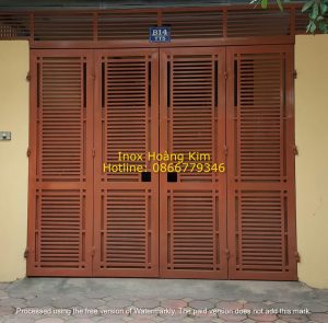 Inox sơn tĩnh điện mẫu 4