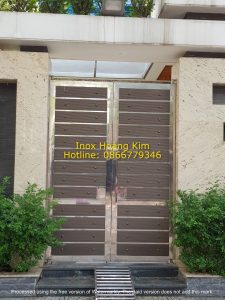 Inox sơn tĩnh điện mẫu 14