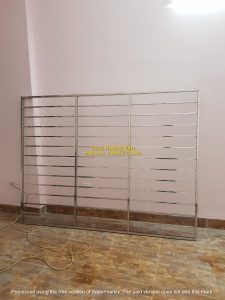 Sen hoa cửa sổ inox mẫu 4