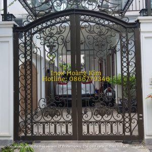 Cửa cổng sắt mẫu 19