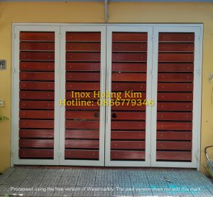Cửa cổng sắt mẫu 20