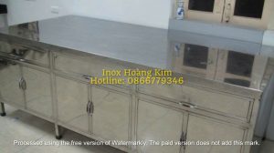 Tủ Bếp Inox Mẫu 2