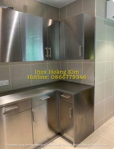 Tủ Bếp Inox Mẫu 4