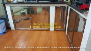 Tủ Bếp Inox Mẫu 6