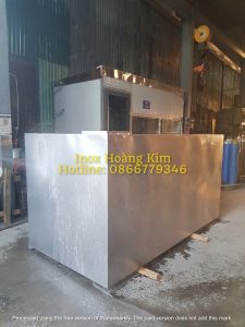 Bể nước ngầm inox mẫu 4