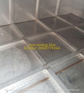 Bể nước ngần inox mẫu 1